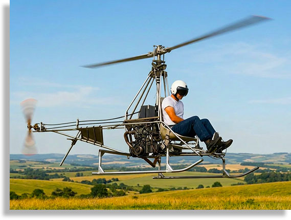 Choppy homefuilt helicopter