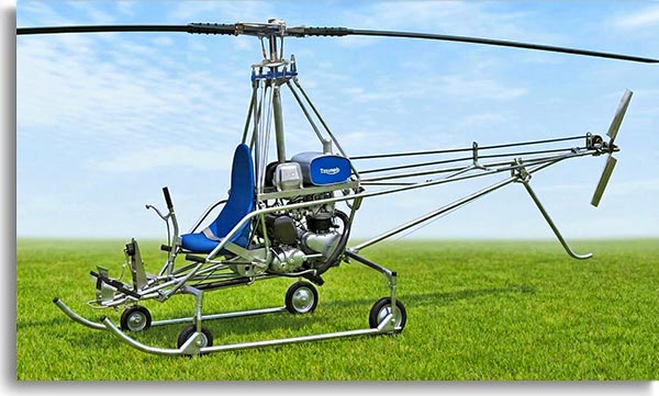 Choppy Homebuilt Helicopter