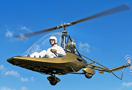 Scorpion I in flight