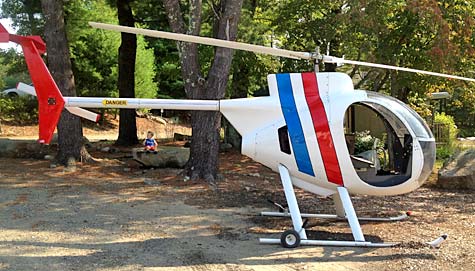 MIni-500 single-seat helicopter