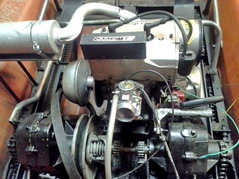 Kawasaki TA440A engine